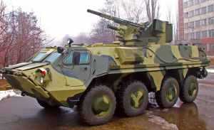 Head of SOE KMDB spoke about execution of contract for supply of BTR-4