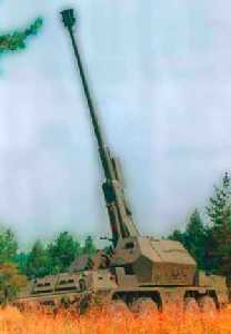 155-мм самоходная артиллерийская система Zuzana производства  фирмы ZTS (Cловакия)