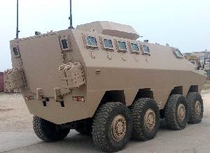 Army Guide - Hamza MCV, Wheeled armoured personnel carrier